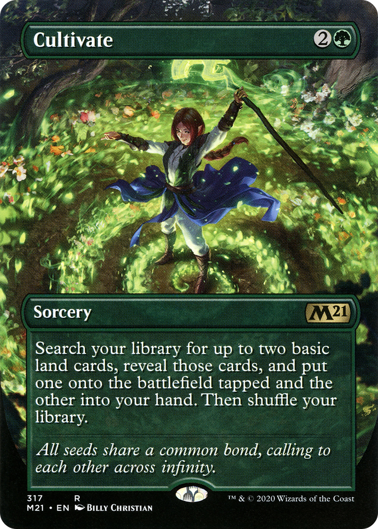 Cultivate (M21-317) (Borderless) (Foil)
