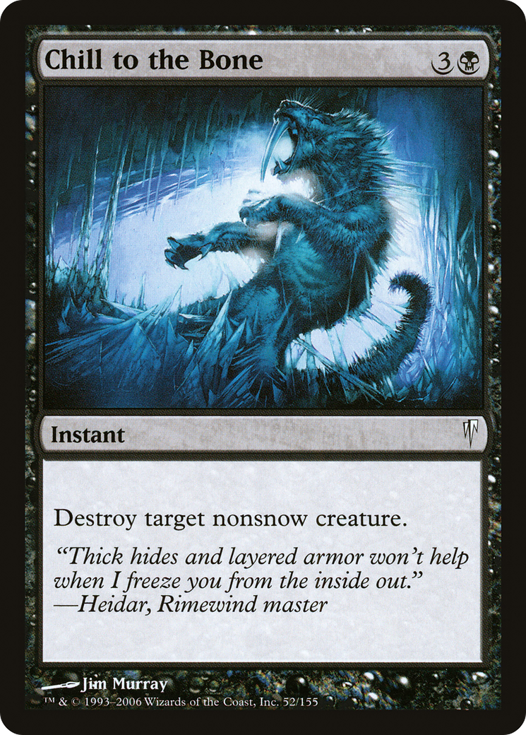 Chill to the Bone (CSP-052) (Foil)