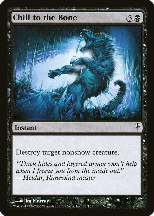 Chill to the Bone (CSP-052) (Foil)