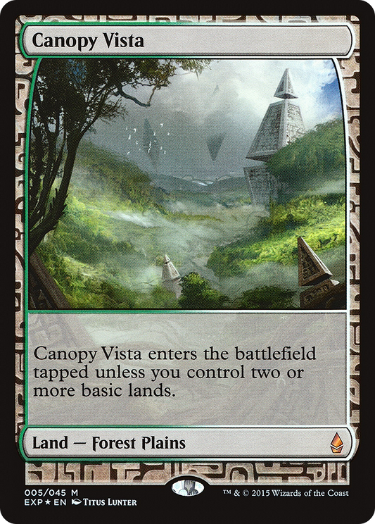 Canopy Vista (EXP-005) (Foil)