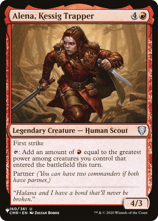 Alena, Kessig Trapper (LIST-CMR-160)