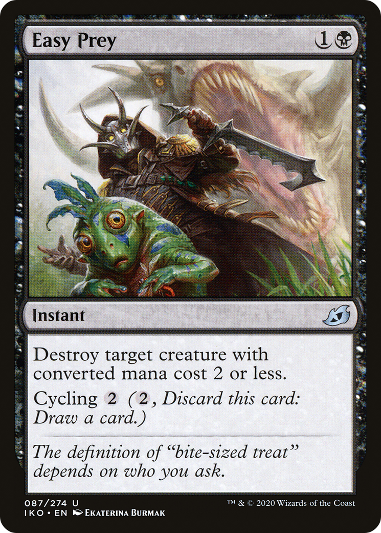 Easy Prey (IKO-087) (Foil)