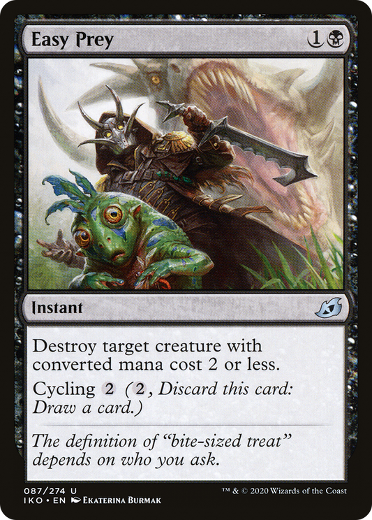 Easy Prey (IKO-087) (Foil)