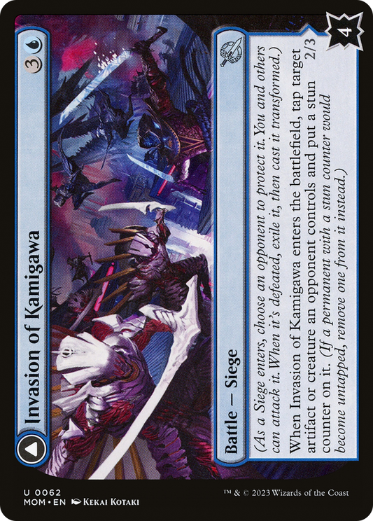 Invasion of Kamigawa // Rooftop Saboteurs (MOM-062) (Foil)