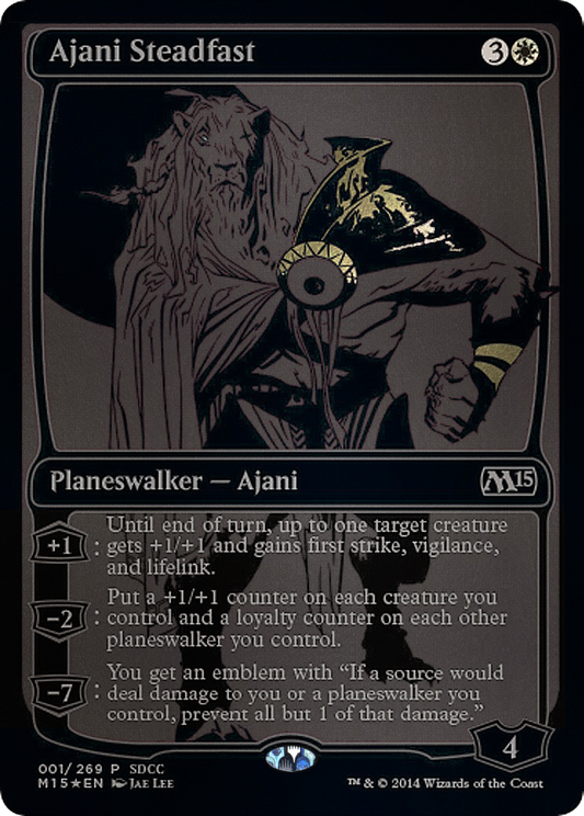 Ajani Steadfast (MEDIA-001) (Foil)