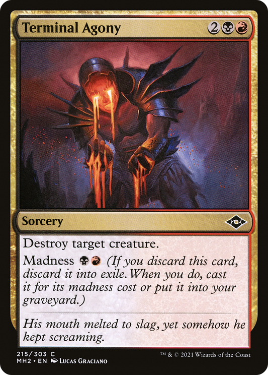Terminal Agony (MH2-215) (Foil)