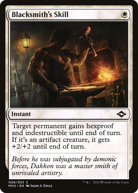 Blacksmith's Skill (MH2-006) (Foil)