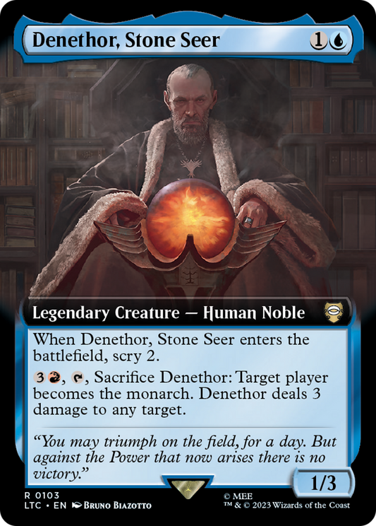 Denethor, Stone Seer (LTC-103) (Extended Art)