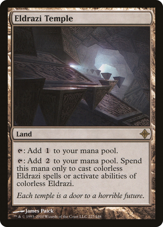 Eldrazi Temple (ROE-227) (Foil)