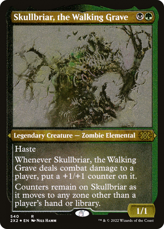 Skullbriar, the Walking Grave (2X2-540) (Etched Foil)