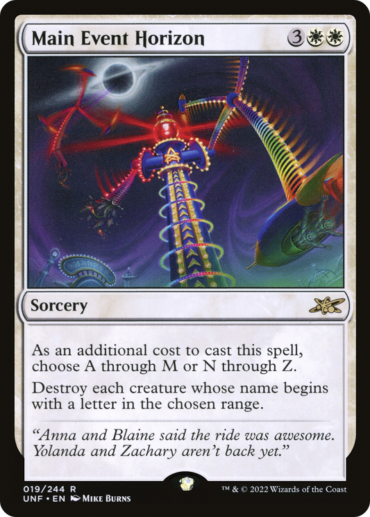 Main Event Horizon (UNF-019)