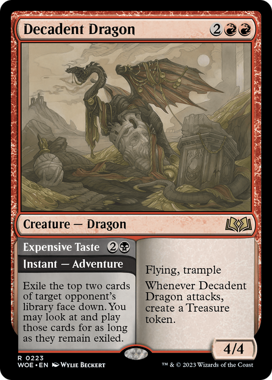 Decadent Dragon // Expensive Taste (WOE-223)