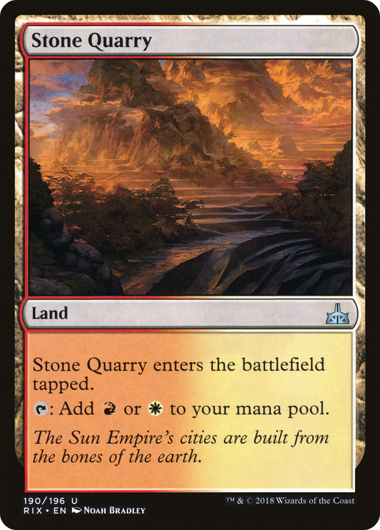Stone Quarry (RIX-190) (Foil)
