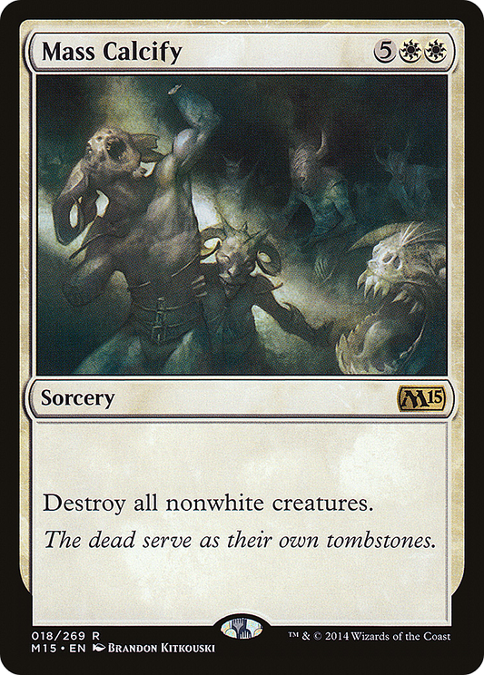 Mass Calcify (M15-018) (Foil)