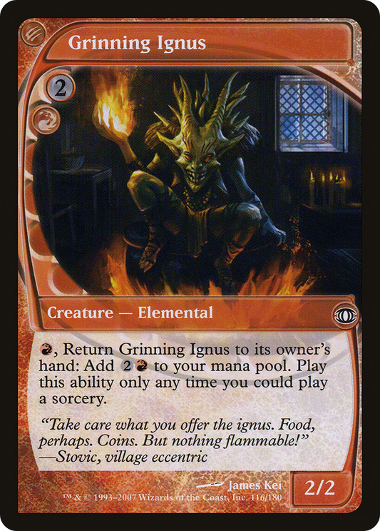 Grinning Ignus (FUT-116) (Foil)