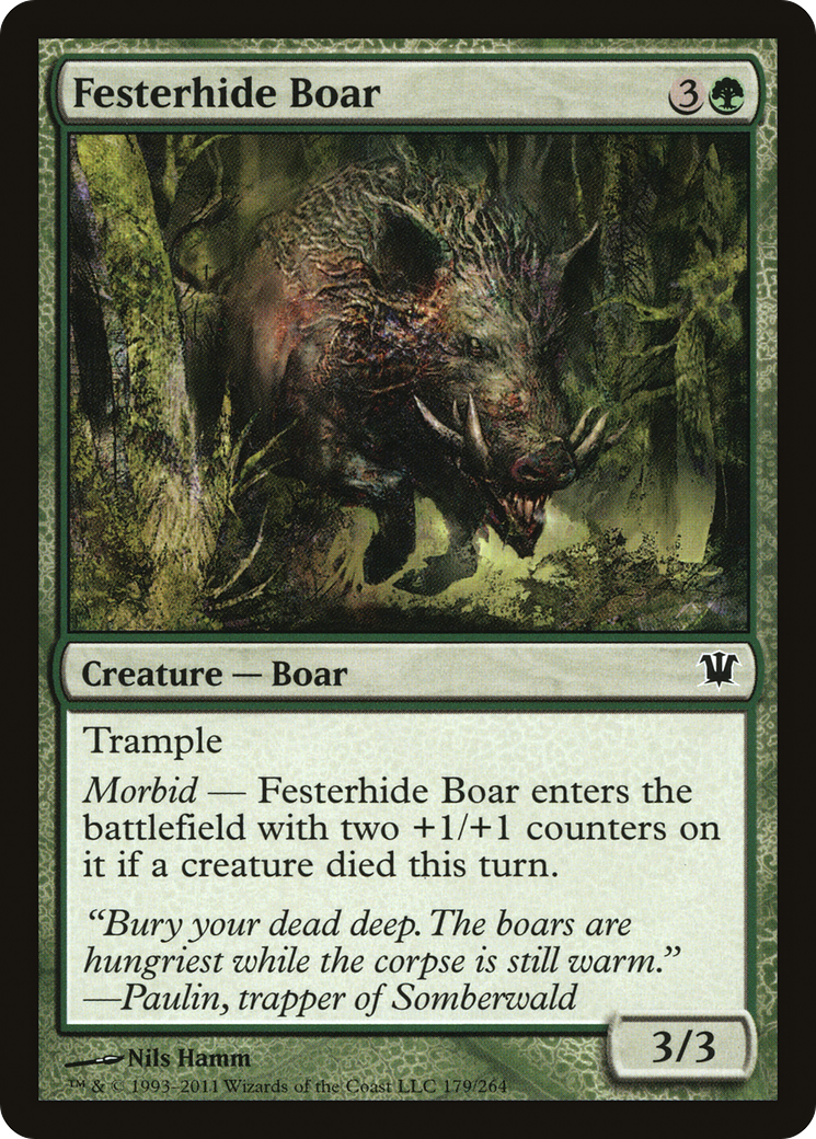 Festerhide Boar (ISD-179) (Foil)