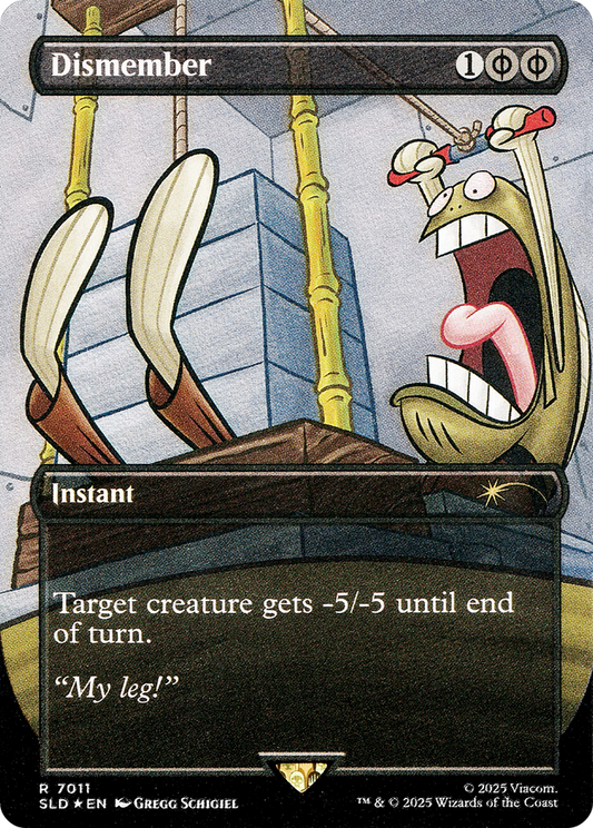 Dismember (SLD-7011) (Borderless) (Foil)