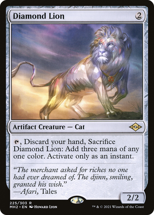 Diamond Lion (MH2-225) (Foil)