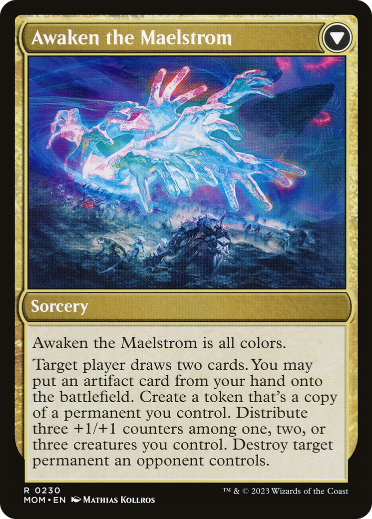 Invasion of Alara // Awaken the Maelstrom (MOM-230) (Foil)