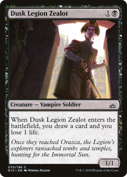 Dusk Legion Zealot (RIX-070)