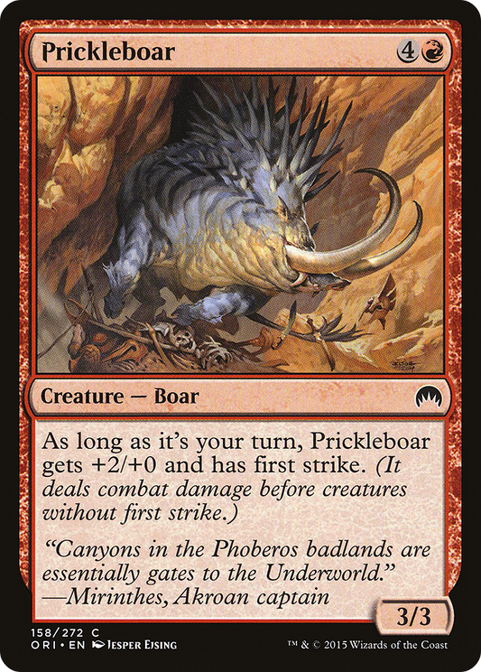 Prickleboar (ORI-158) (Foil)