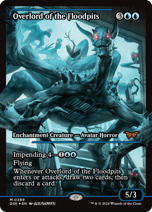 Overlord of the Floodpits (DSK-389) (Showcase) (Foil)