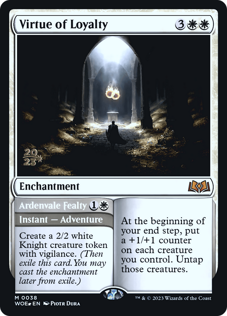 Virtue of Loyalty // Ardenvale Fealty (PRE-38S) (Foil)