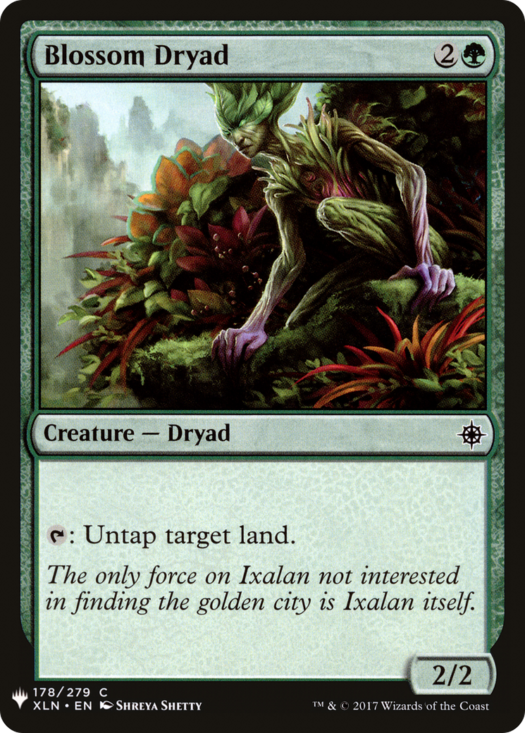 Blossom Dryad (LIST-XLN-178)