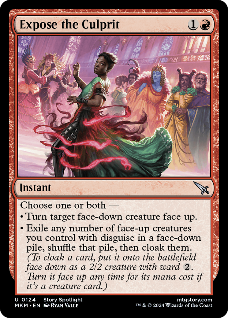 Expose the Culprit (MKM-124) (Foil)