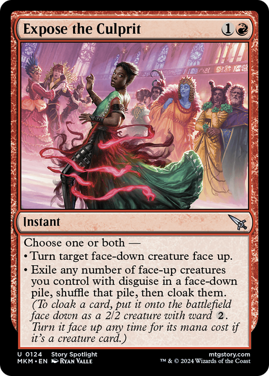 Expose the Culprit (MKM-124) (Foil)