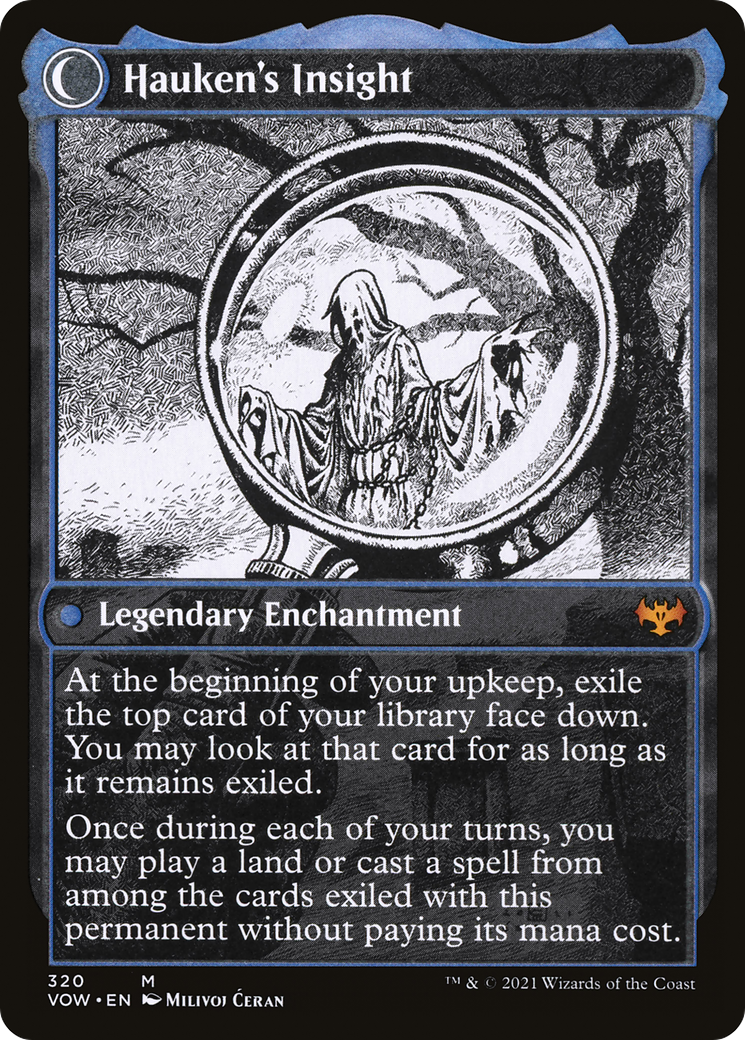 Jacob Hauken, Inspector // Hauken's Insight (VOW-320) (Showcase) (Foil)