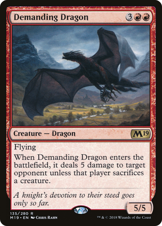 Demanding Dragon (M19-135)