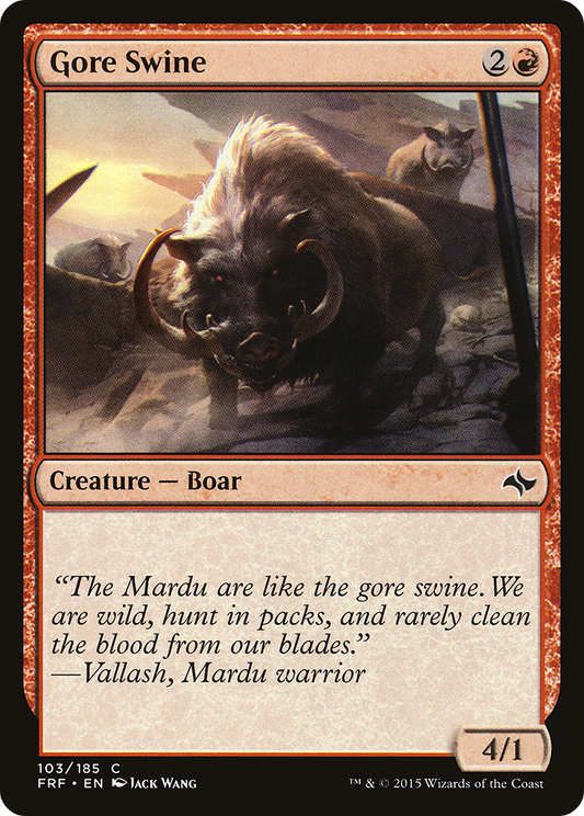 Gore Swine (FRF-103) (Foil)