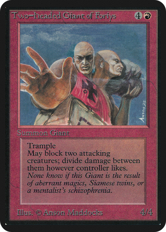 Two-Headed Giant of Foriys (LEA-179)