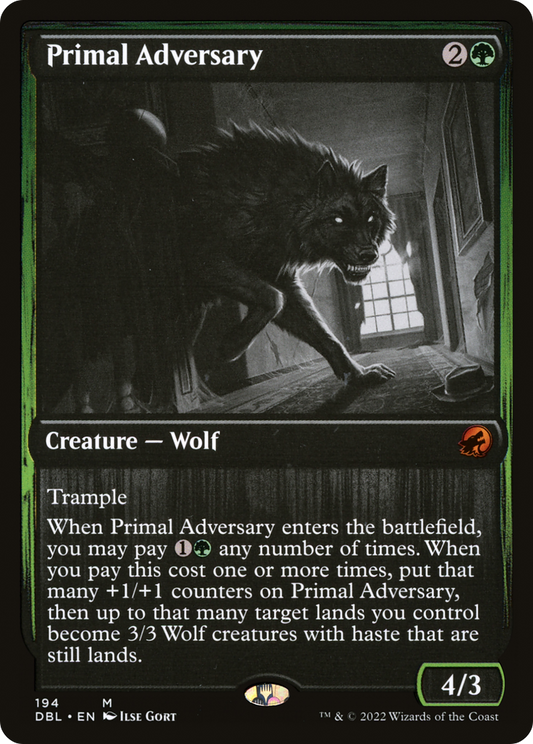 Primal Adversary (DBL-194) (Foil)