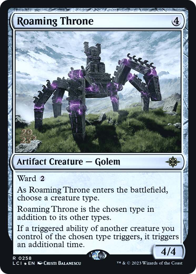 Roaming Throne (PRE-258S) (Foil)