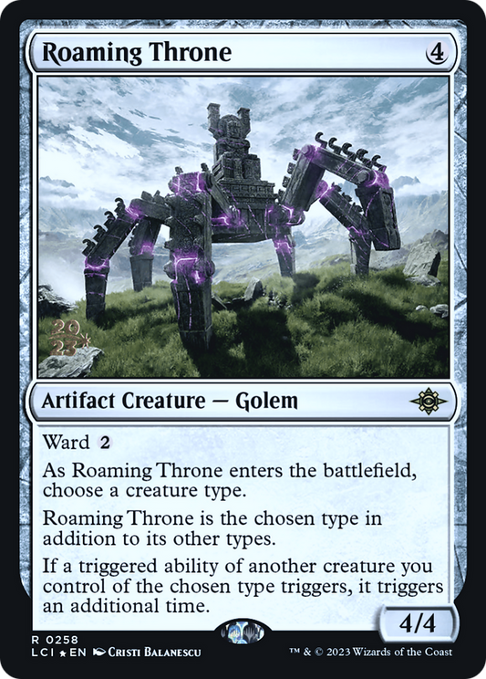 Roaming Throne (PRE-258S) (Foil)