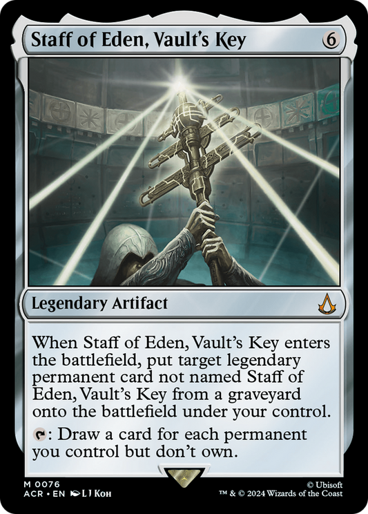 Staff of Eden, Vault's Key (ACR-076) (Foil)