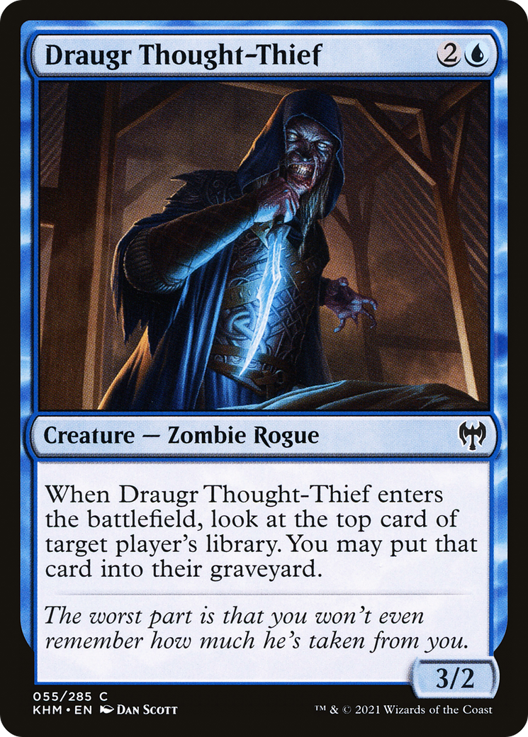 Draugr Thought-Thief (KHM-055) (Foil)