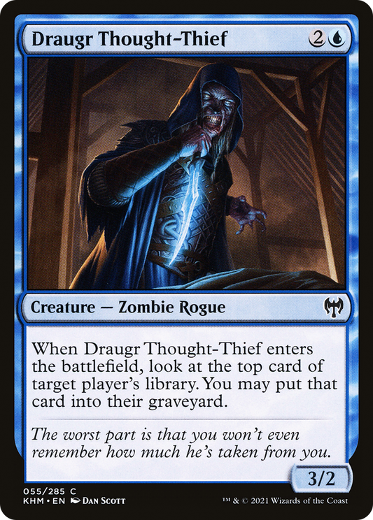 Draugr Thought-Thief (KHM-055) (Foil)
