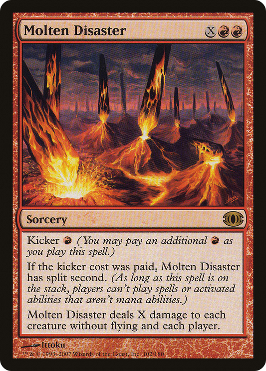 Molten Disaster (FUT-102) (Foil)