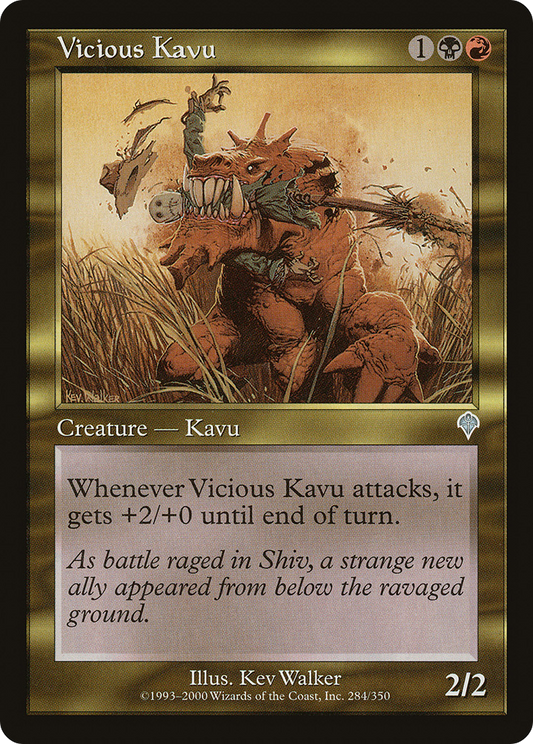 Vicious Kavu (INV-284) (Foil)