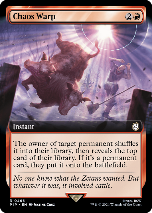 Chaos Warp (PIP-466) (Extended Art) (Foil)