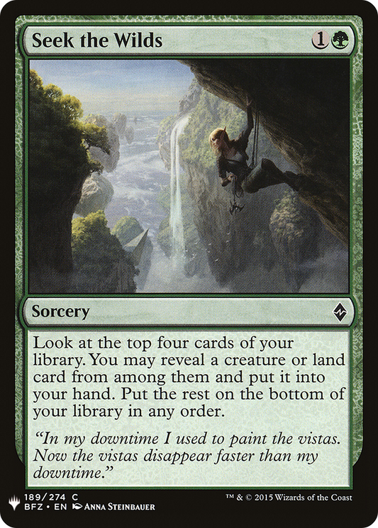 Seek the Wilds (LIST-BFZ-189)