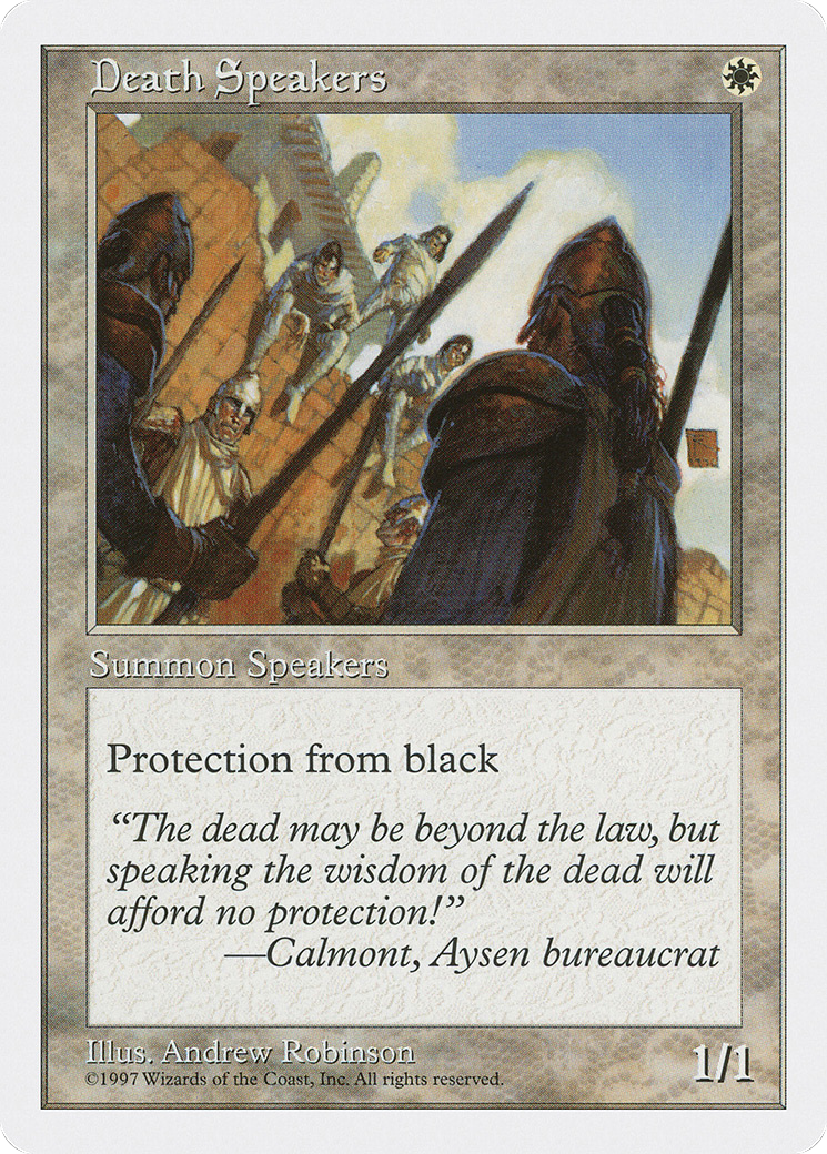 Death Speakers (5ED-024)