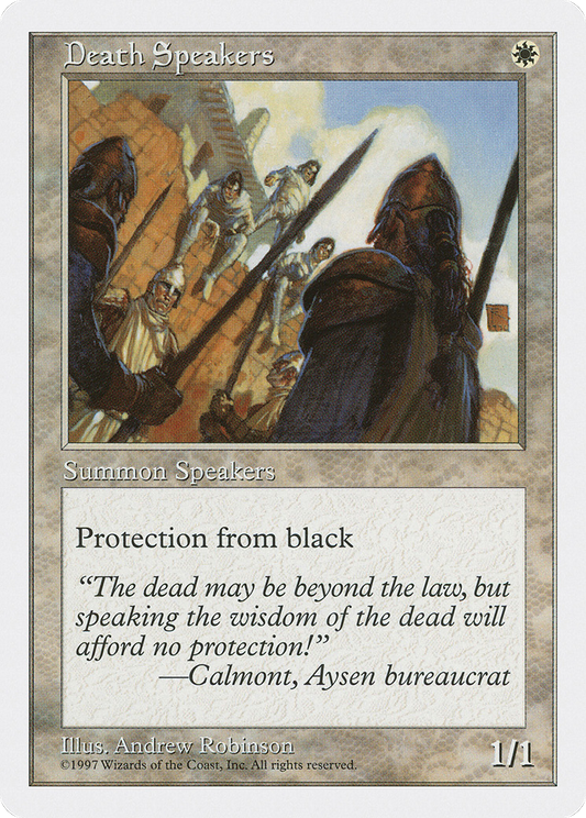 Death Speakers (5ED-024)