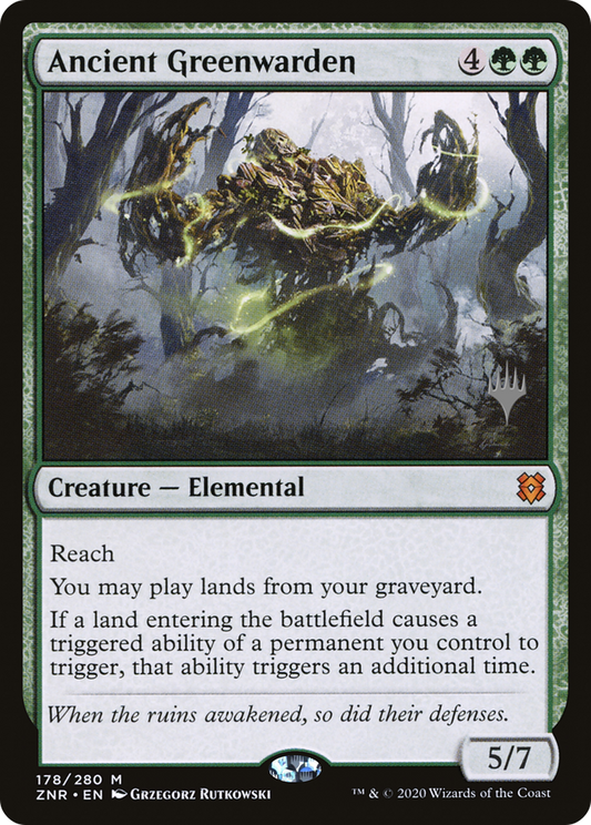 Ancient Greenwarden (PPZNR-178P)