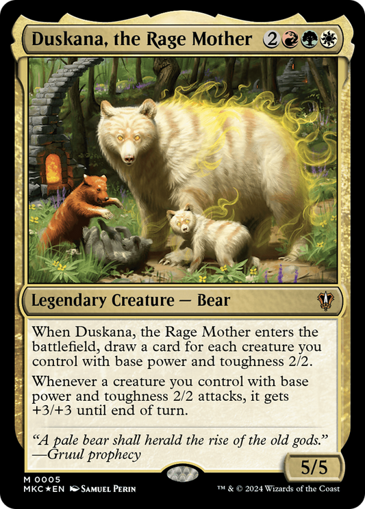 Duskana, the Rage Mother (MKC-005) (Foil)