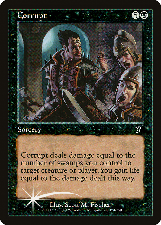 Corrupt (7ED-124★) (Foil)