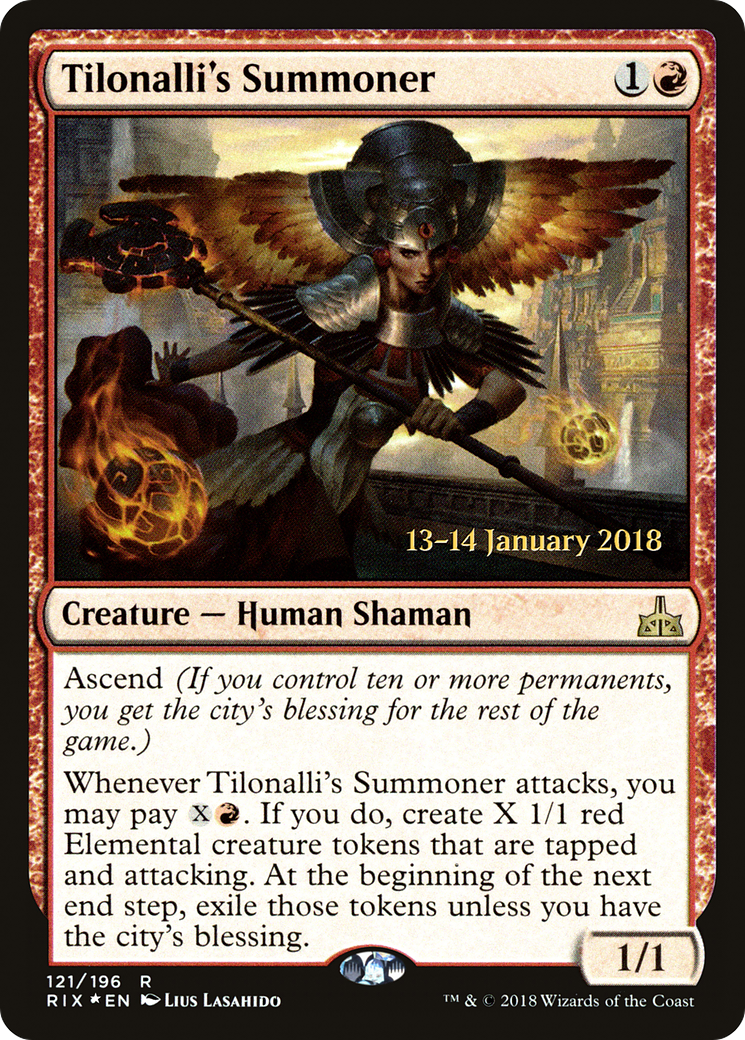 Tilonalli's Summoner (PRE-121S) (Foil)